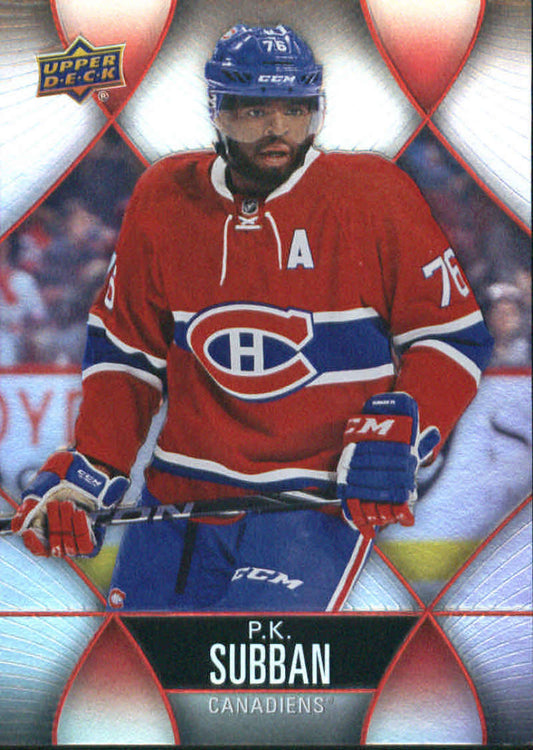 2016-17 Upper Deck Tim Hortons #76 P.K. Subban  Montreal Canadiens  Image 1