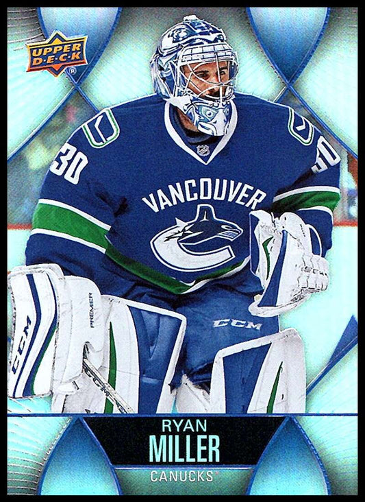 2016-17 Upper Deck Tim Hortons #84 Ryan Miller  Vancouver Canucks  Image 1