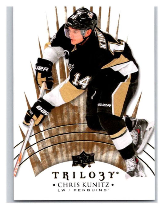 2014-15 Upper Deck Trilogy #6 Chris Kunitz  Pittsburgh Penguins  V94401 Image 1