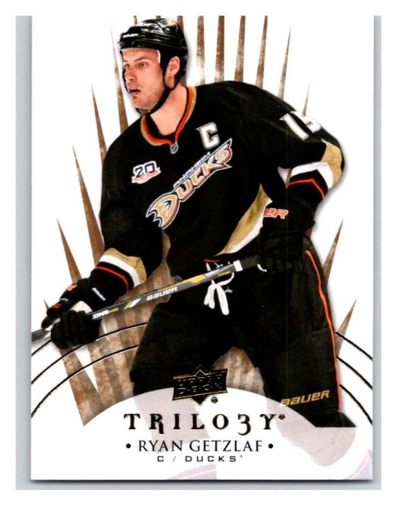 2014-15 Upper Deck Trilogy #13 Ryan Getzlaf Anaheim Ducks V94407 Image 1