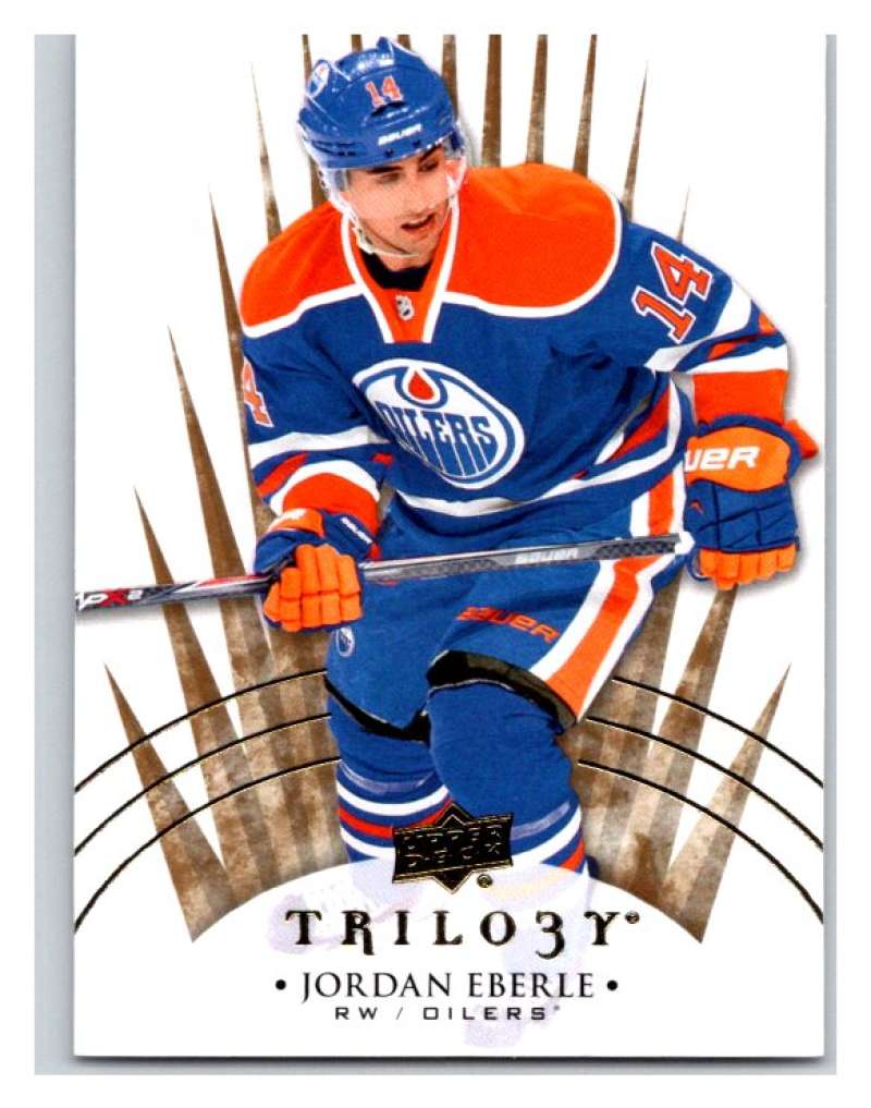 2014-15 Upper Deck Trilogy #16 Jordan Eberle Edmonton Oilers V94408 Image 1