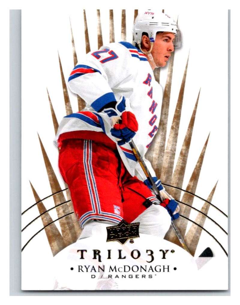 2014-15 Upper Deck Trilogy #20 Ryan McDonagh New York Rangers V94410 Image 1