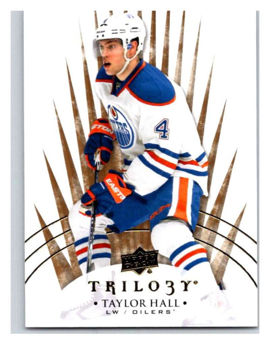 2014-15 Upper Deck Trilogy #35 Taylor Hall  Edmonton Oilers  V94418 Image 1
