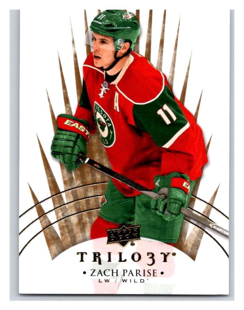 2014-15 Upper Deck Trilogy #36 Zach Parise Minnesota Wild V94419 Image 1