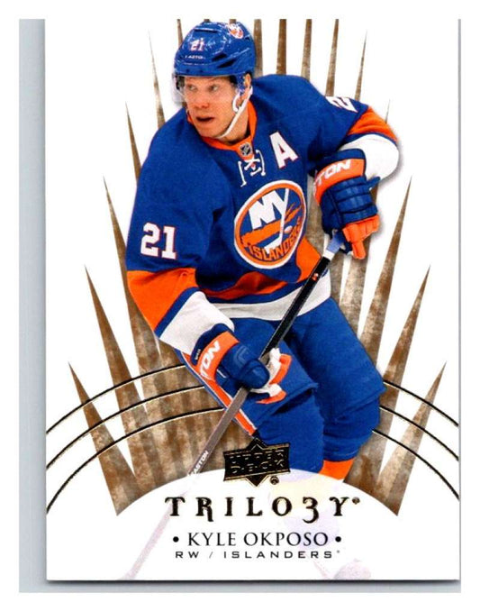 2014-15 Upper Deck Trilogy #40 Kyle Okposo  New York Islanders  V94421 Image 1