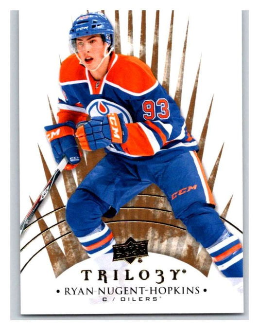 2014-15 Upper Deck Trilogy #42 Ryan Nugent-Hopkins  Edmonton Oilers  V94423 Image 1