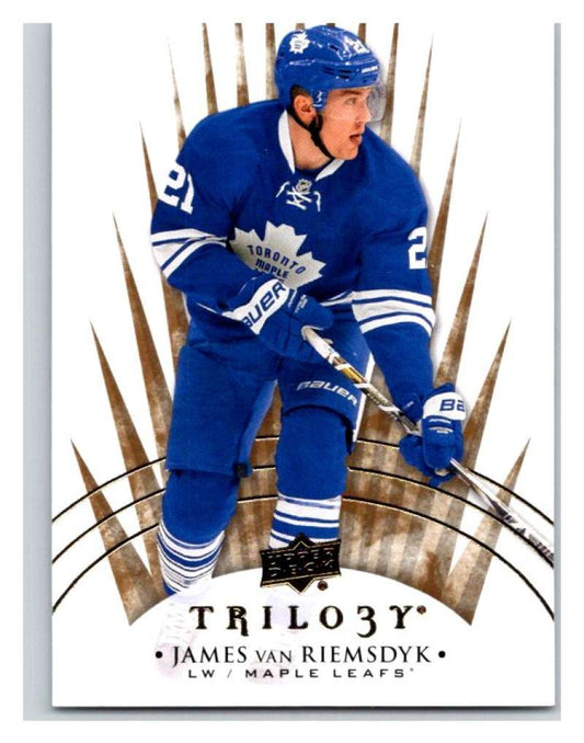 2014-15 Upper Deck Trilogy #52 James van Riemsdyk  Toronto Maple Leafs  V94430 Image 1