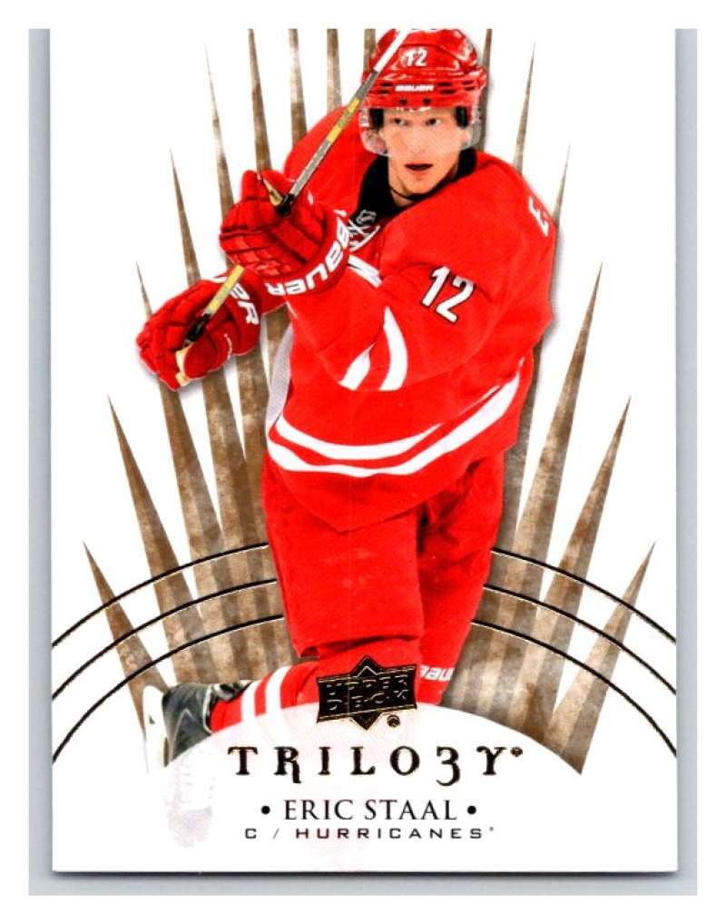 2014-15 Upper Deck Trilogy #59 Eric Staal Carolina Hurricanes V94434 Image 1