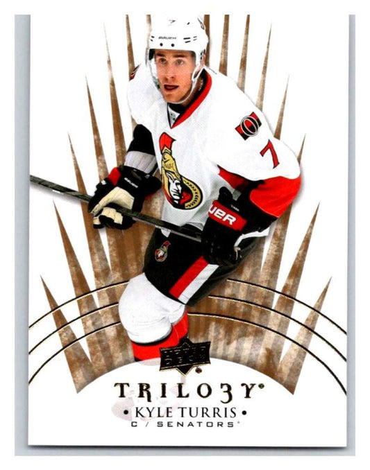2014-15 Upper Deck Trilogy #74 Kyle Turris  Ottawa Senators  V94441 Image 1