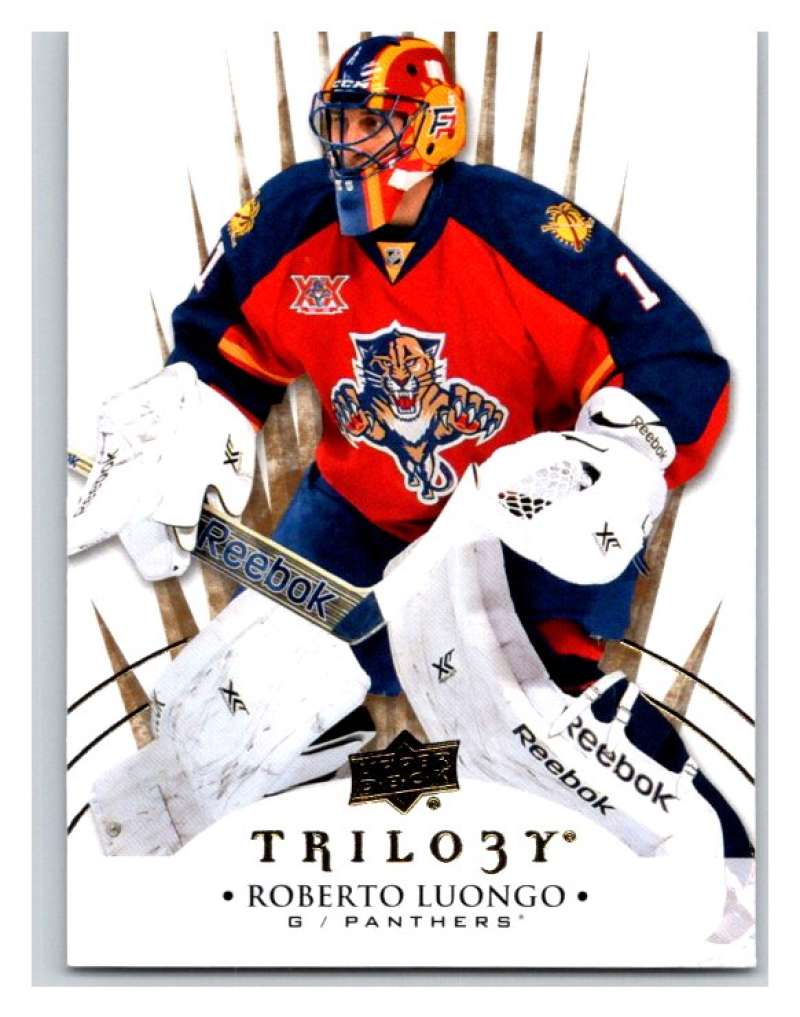 2014-15 Upper Deck Trilogy #75 Roberto Luongo Florida Panthers V94442 Image 1