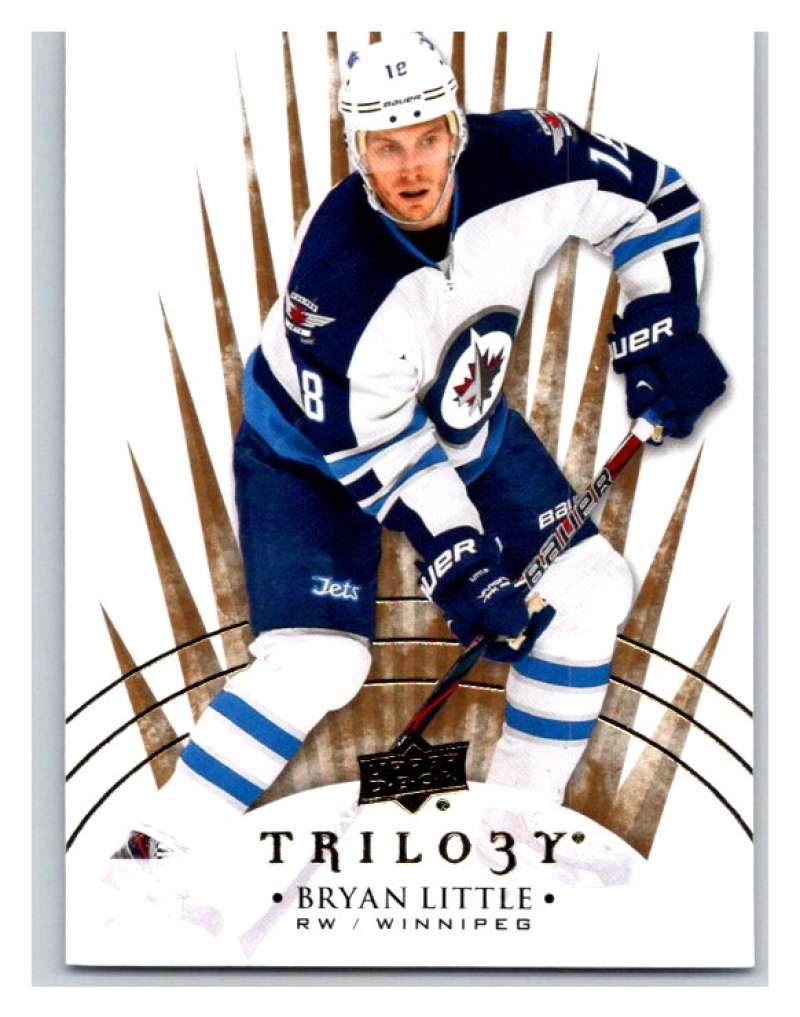 2014-15 Upper Deck Trilogy #81 Bryan Little Winnipeg Jets V94445 Image 1