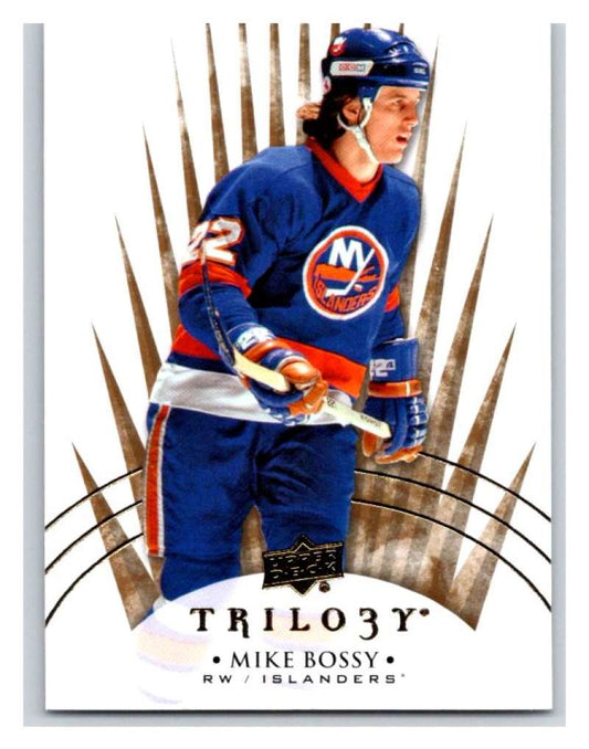 2014-15 Upper Deck Trilogy #98 Mike Bossy  New York Islanders  V94455 Image 1