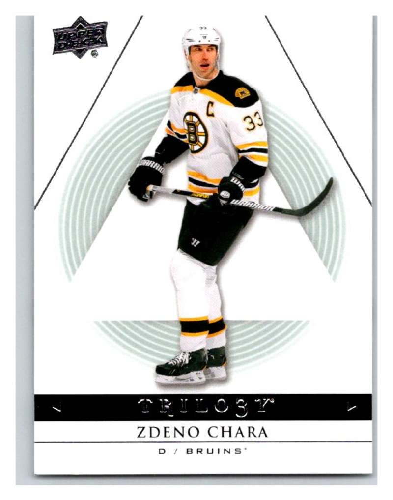 2013-14 Upper Deck Trilogy #13 Zdeno Chara Boston Bruins V93854 Image 1