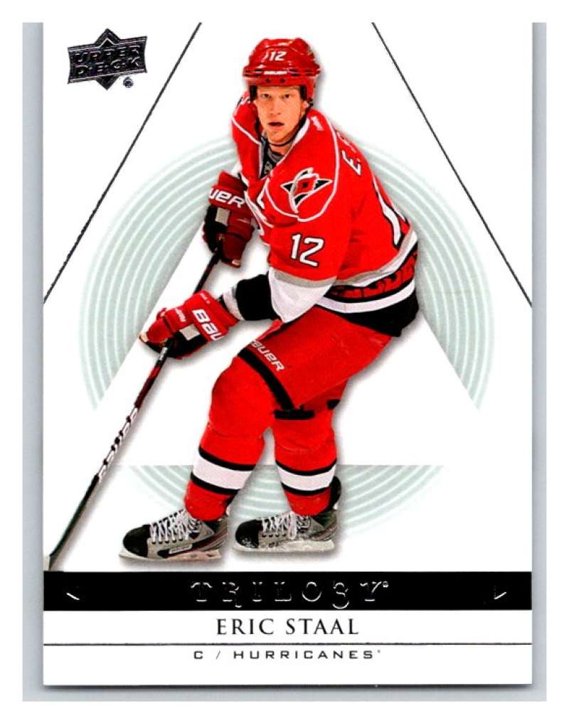 2013-14 Upper Deck Trilogy #19 Eric Staal Carolina Hurricanes V93857 Image 1