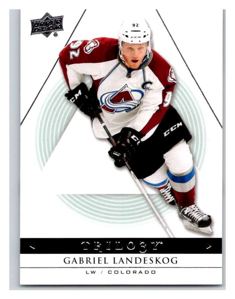 2013-14 Upper Deck Trilogy #29 Gabriel Landeskog Colorado Avalanche V93863 Image 1