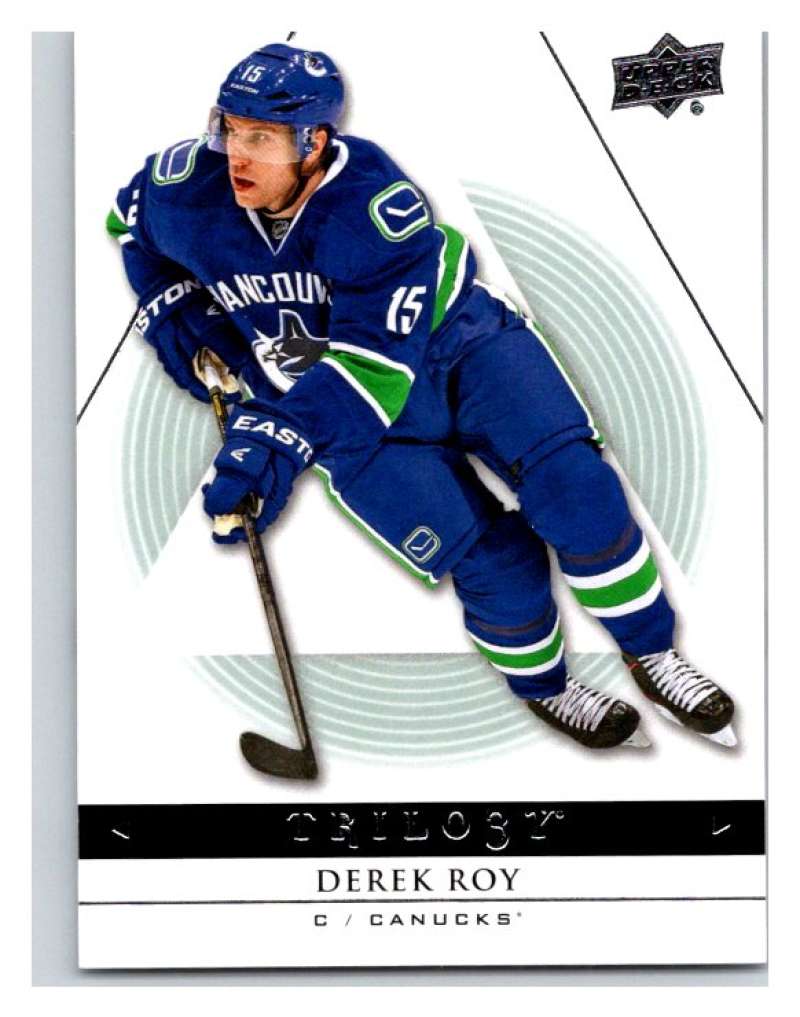 2013-14 Upper Deck Trilogy #30 Derek Roy Vancouver Canucks V93864 Image 1