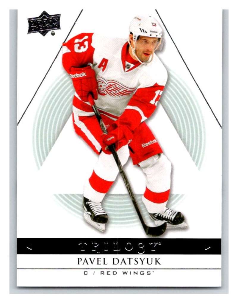 2013-14 Upper Deck Trilogy #35 Pavel Datsyuk Detroit Red Wings V93866 Image 1