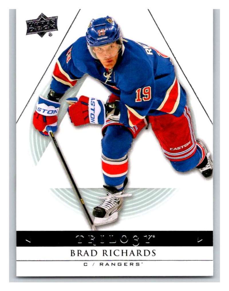 2013-14 Upper Deck Trilogy #64 Brad Richards New York Rangers V93876 Image 1