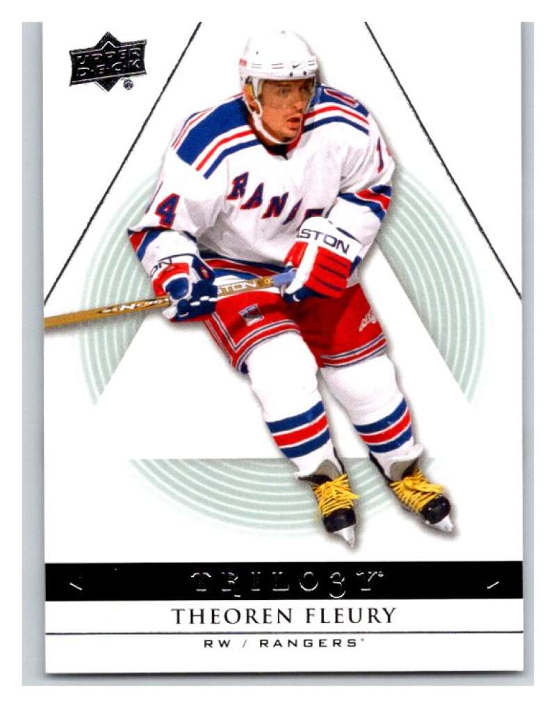 2013-14 Upper Deck Trilogy #65 Theo Fleury New York Rangers V93877 Image 1