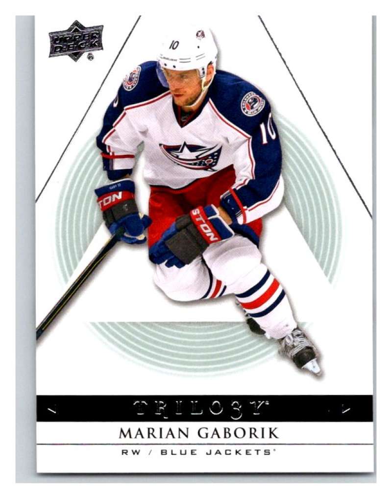 2013-14 Upper Deck Trilogy #66 Marian Gaborik Columbus Blue Jackets V93878 Image 1