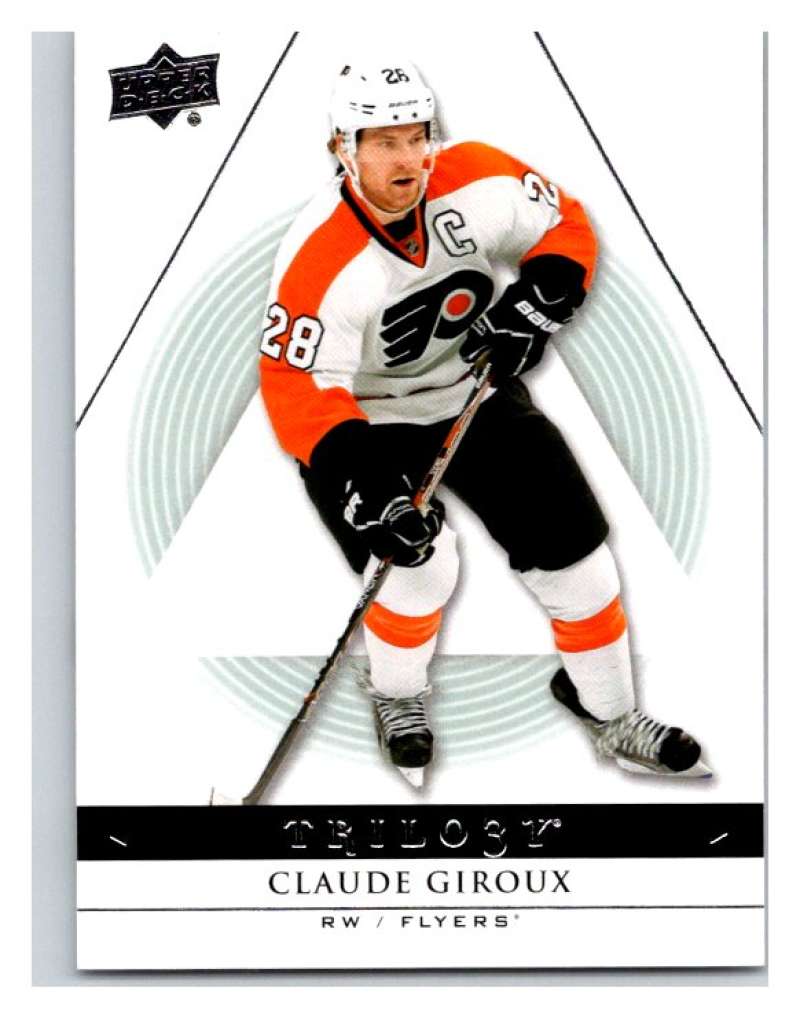 2013-14 Upper Deck Trilogy #71 Claude Giroux Philadelphia Flyers V93883 Image 1