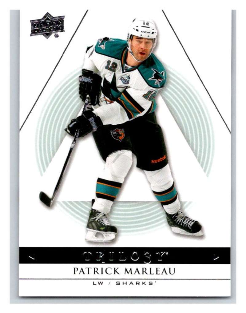 2013-14 Upper Deck Trilogy #81 Patrick Marleau San Jose Sharks V93887 Image 1