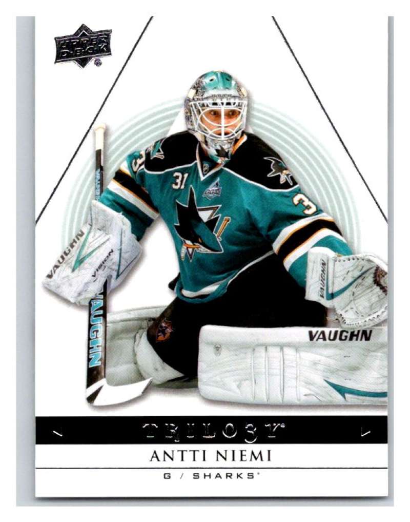 2013-14 Upper Deck Trilogy #83 Antti Niemi San Jose Sharks V93889 Image 1