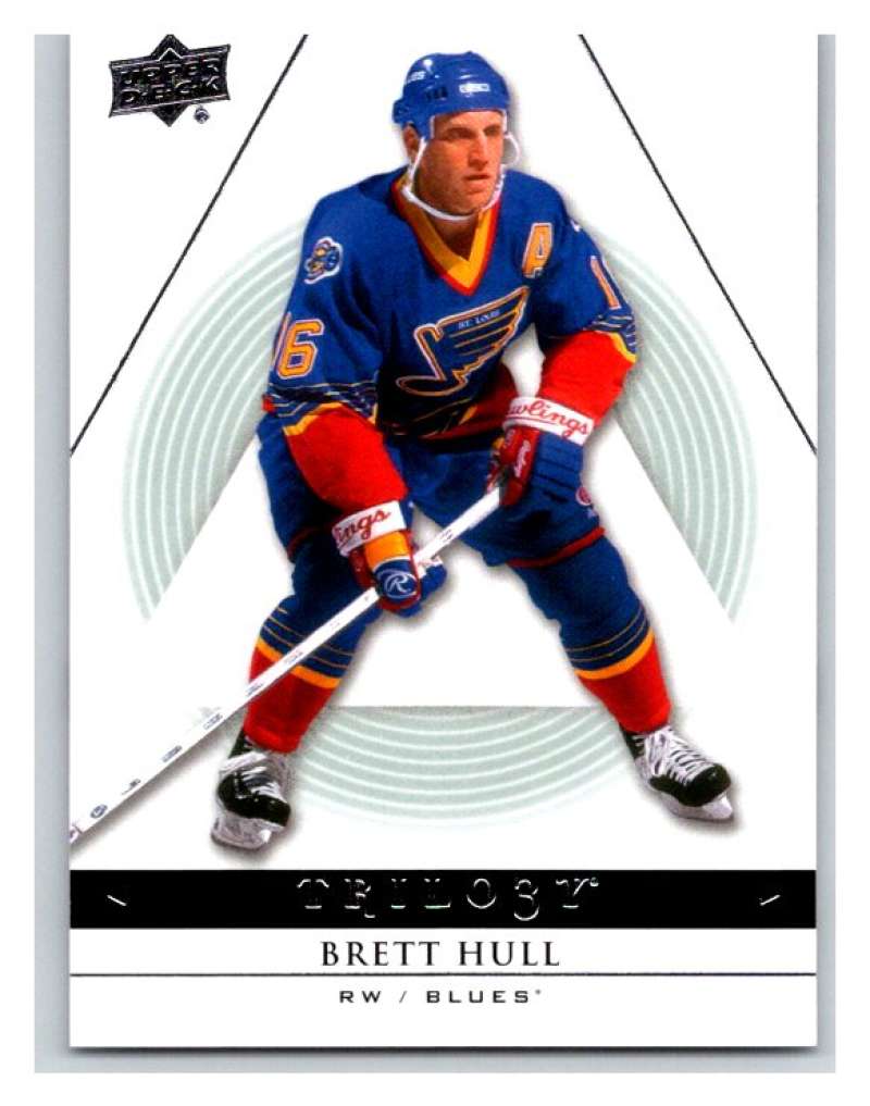 2013-14 Upper Deck Trilogy #86 Brett Hull St. Louis Blues V93891 Image 1