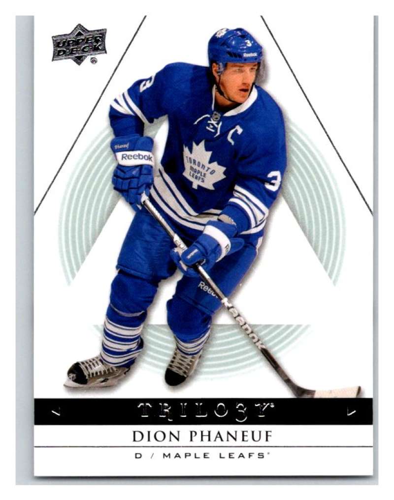 2013-14 Upper Deck Trilogy #91 Dion Phaneuf Toronto Maple Leafs V93895 Image 1