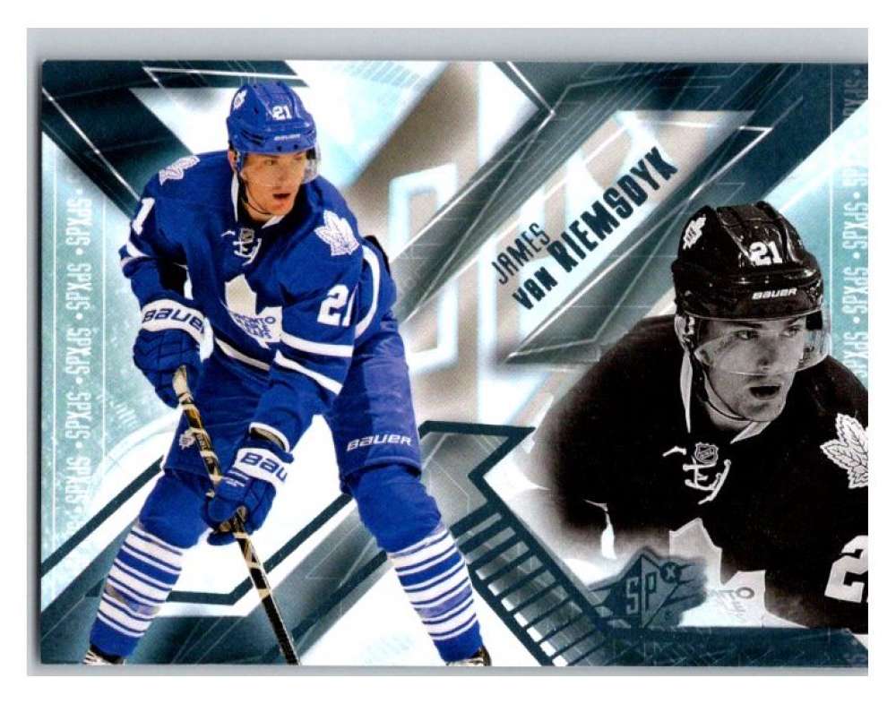 2013-14 Upper Deck SPx #17 James van Riemsdyk Toronto Maple Leafs V93943 Image 1