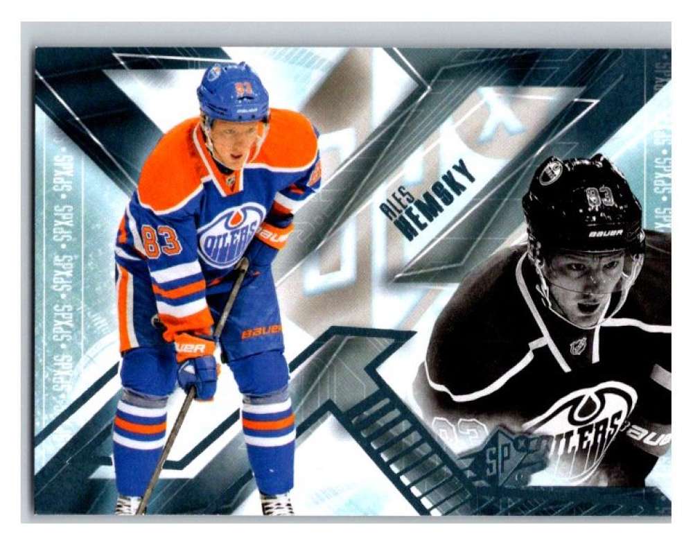 2013-14 Upper Deck SPx #21 Ales Hemsky Edmonton Oilers V93947 Image 1