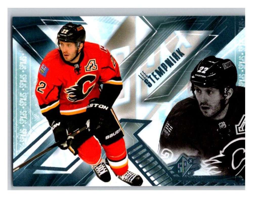 2013-14 Upper Deck SPx #24 Lee Stempniak Calgary Flames V93950 Image 1