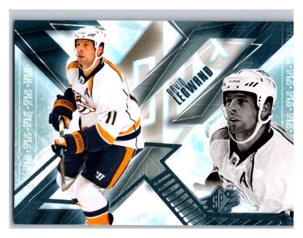 2013-14 Upper Deck SPx #61 David Legwand Nashville Predators V93973 Image 1