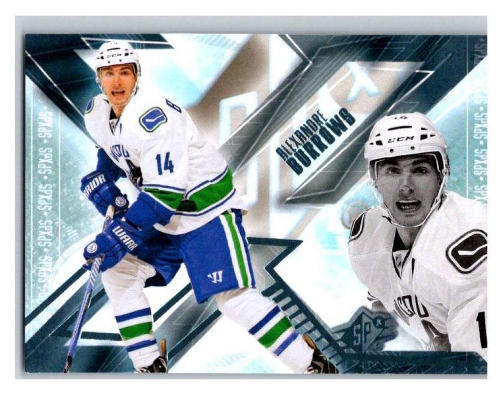 2013-14 Upper Deck SPx #63 Alexandre Burrows Vancouver Canucks V93974 Image 1