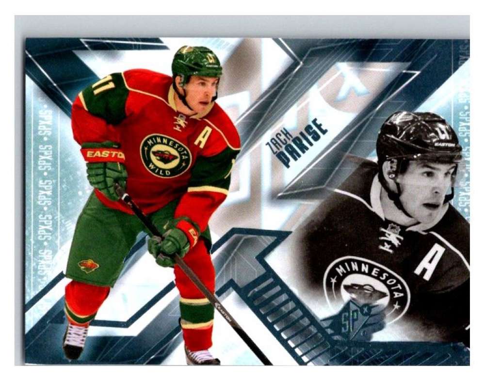 2013-14 Upper Deck SPx #77 Zach Parise Minnesota Wild V93981 Image 1