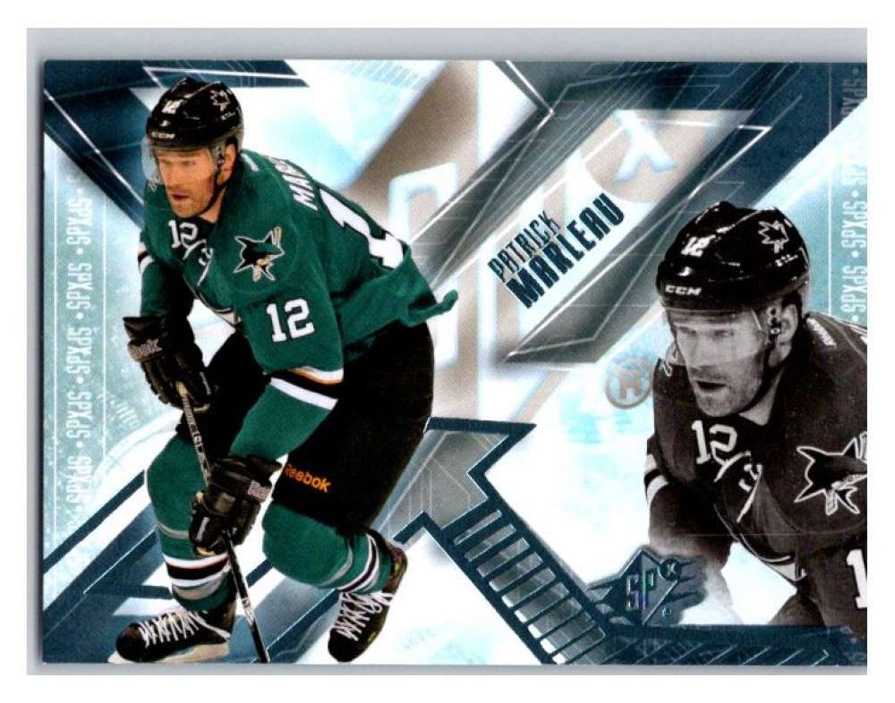 2013-14 Upper Deck SPx #81 Patrick Marleau San Jose Sharks V93985 Image 1