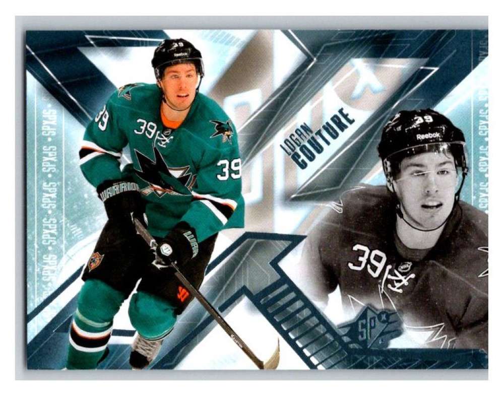 2013-14 Upper Deck SPx #87 Logan Couture San Jose Sharks V93989 Image 1