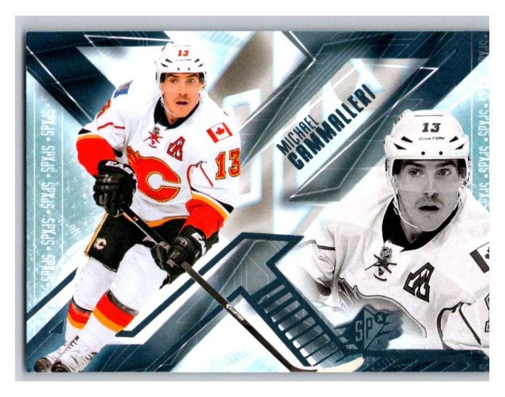 2013-14 Upper Deck SPx #88 Mike Cammalleri Calgary Flames V93990 Image 1