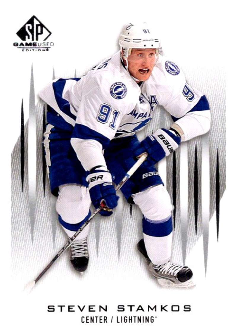2013-14 Upper Deck SP Game Used #14 Steven Stamkos Lightning V92951 Image 1