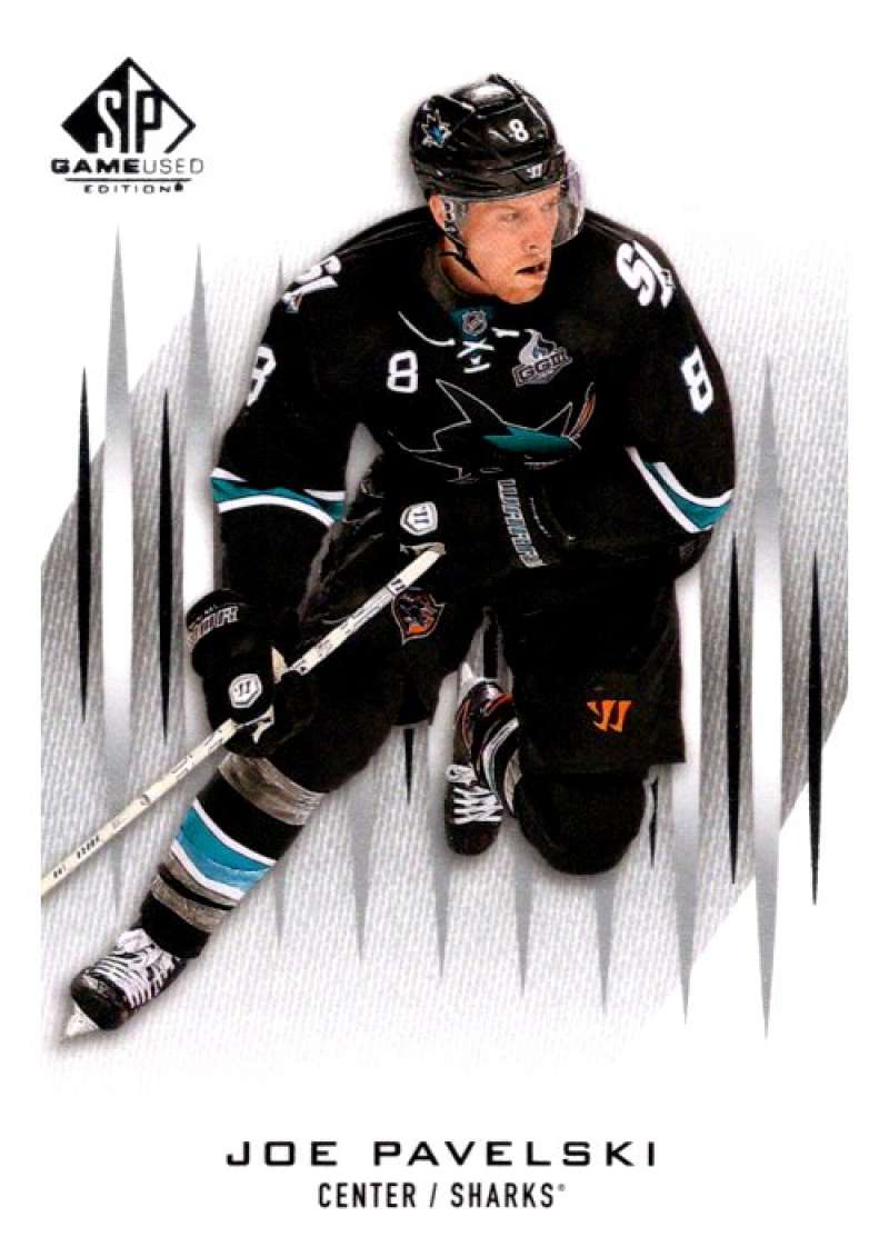2013-14 Upper Deck SP Game Used #21 Joe Pavelski San Jose Sharks V92957 Image 1
