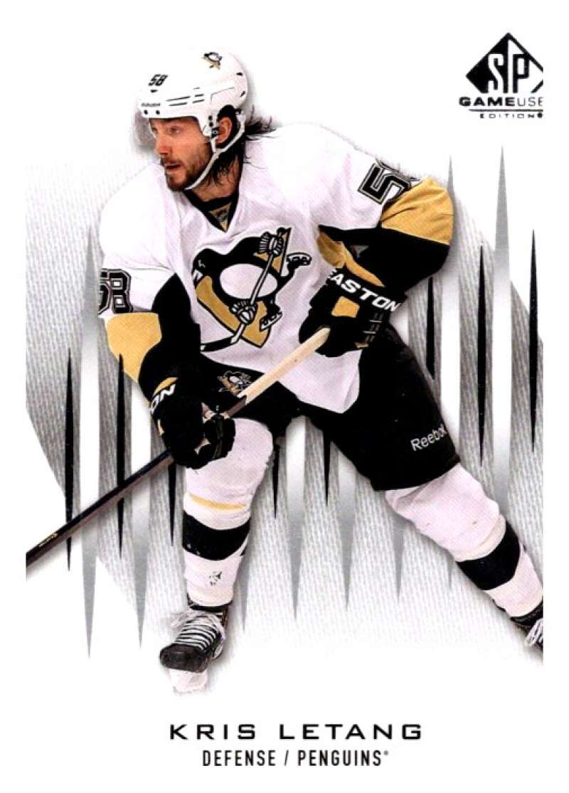 2013-14 Upper Deck SP Game Used #24 Kristopher Letang Penguins V92960 Image 1