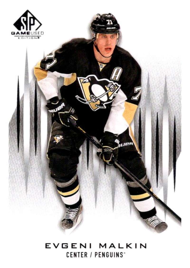 2013-14 Upper Deck SP Game Used #26 Evgeni Malkin Pittsburgh Penguins V92962 Image 1