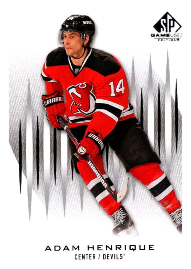 2013-14 Upper Deck SP Game Used #45 Adam Henrique New Jersey Devils V92976 Image 1