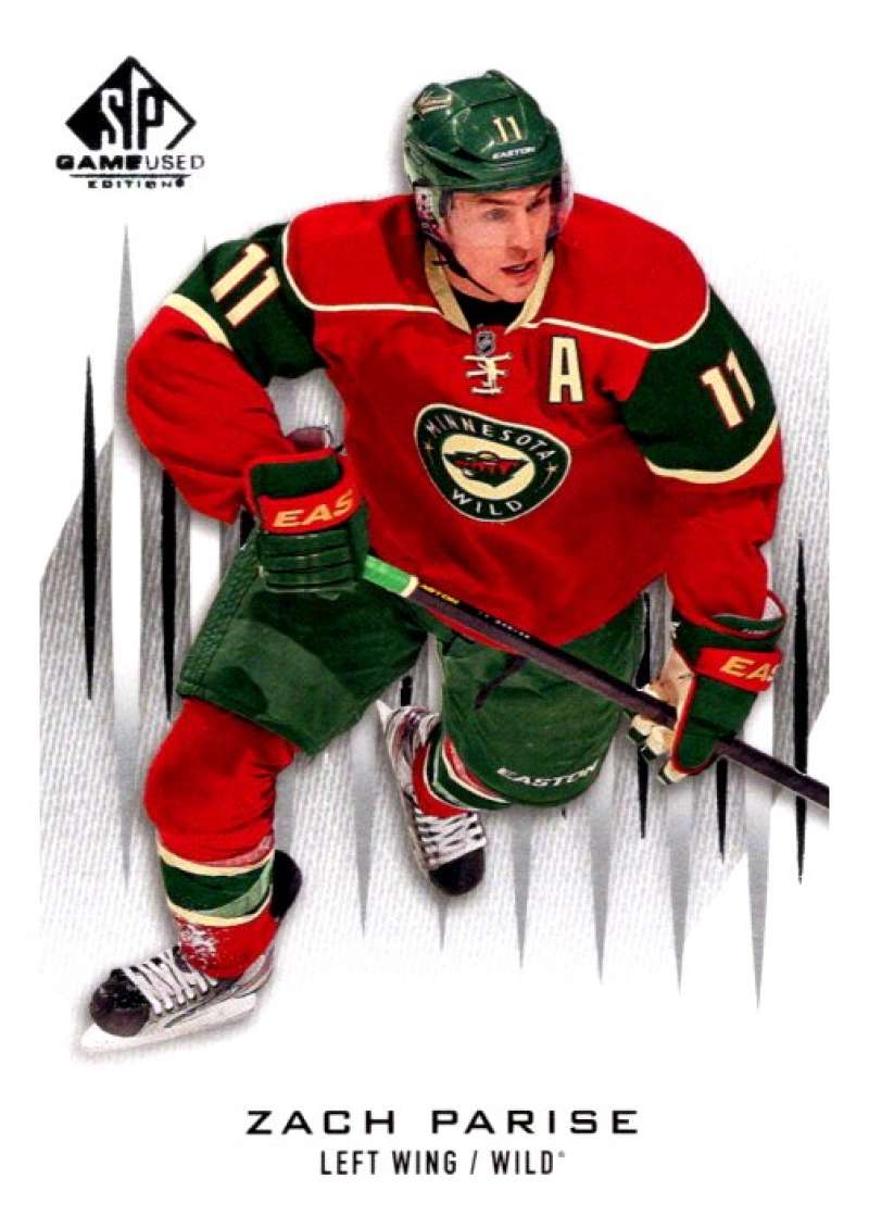 2013-14 Upper Deck SP Game Used #52 Zach Parise Minnesota Wild V92978 Image 1