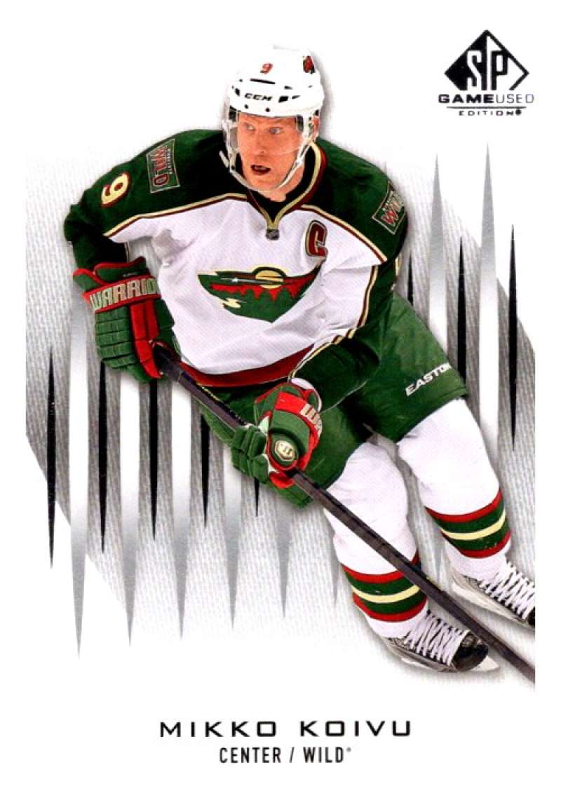 2013-14 Upper Deck SP Game Used #53 Mikko Koivu Minnesota Wild V92979 Image 1