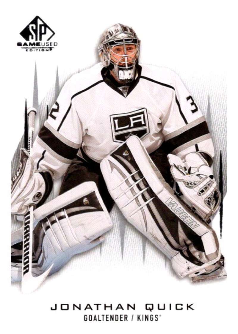 2013-14 Upper Deck SP Game Used #61 Jonathan Quick Los Angeles V92986 Image 1