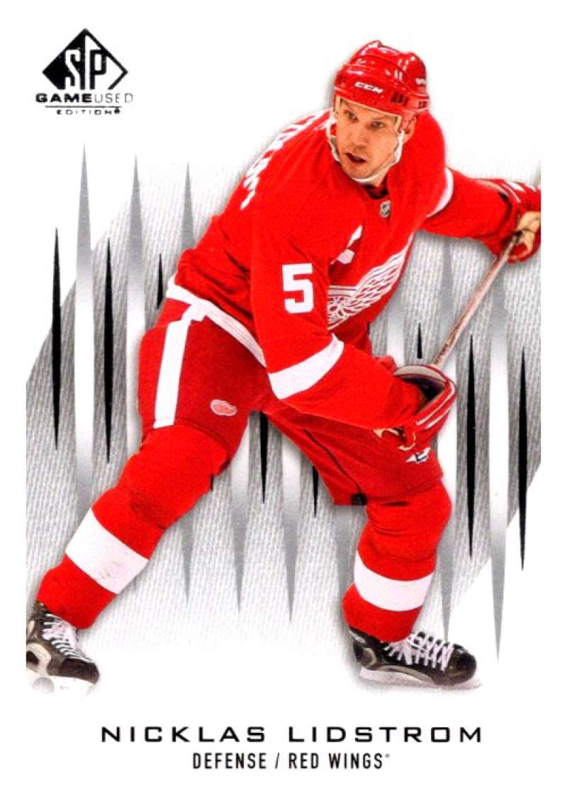 2013-14 Upper Deck SP Game Used #70 Nicklas Lidstrom Detroit V92991 Image 1