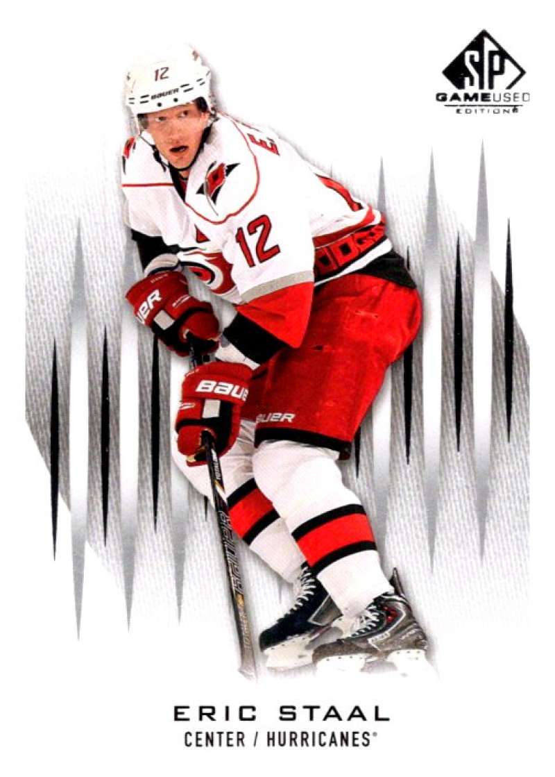 2013-14 Upper Deck SP Game Used #83 Eric Staal Carolina Hurricanes V92996 Image 1