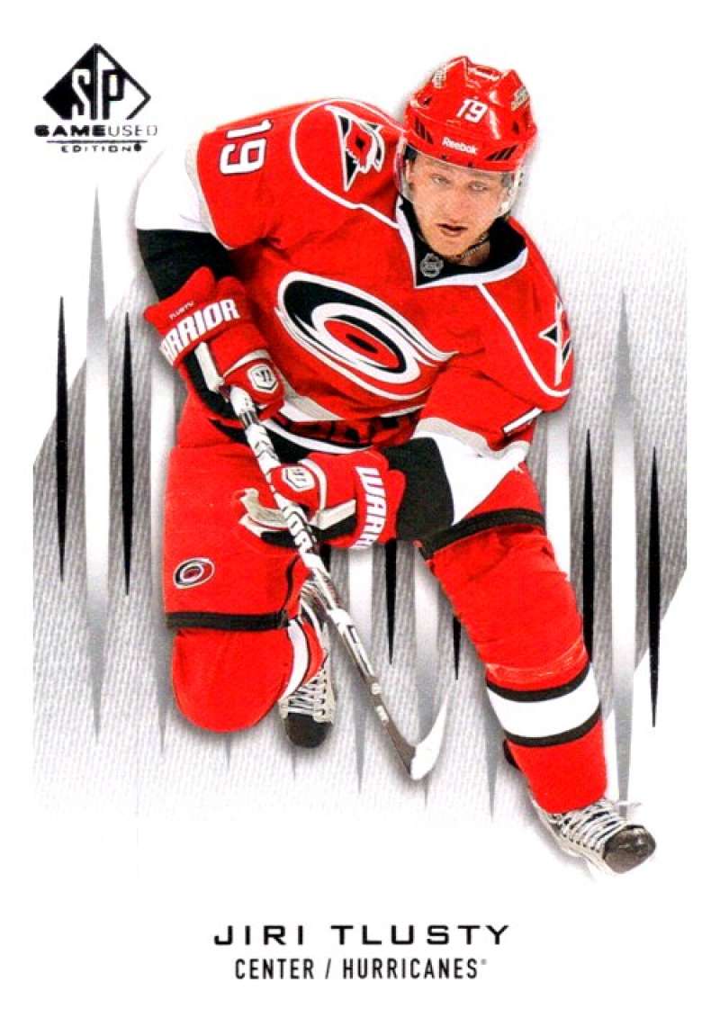 2013-14 Upper Deck SP Game Used #85 Jiri Tlusty Carolina Hurricanes V92998 Image 1