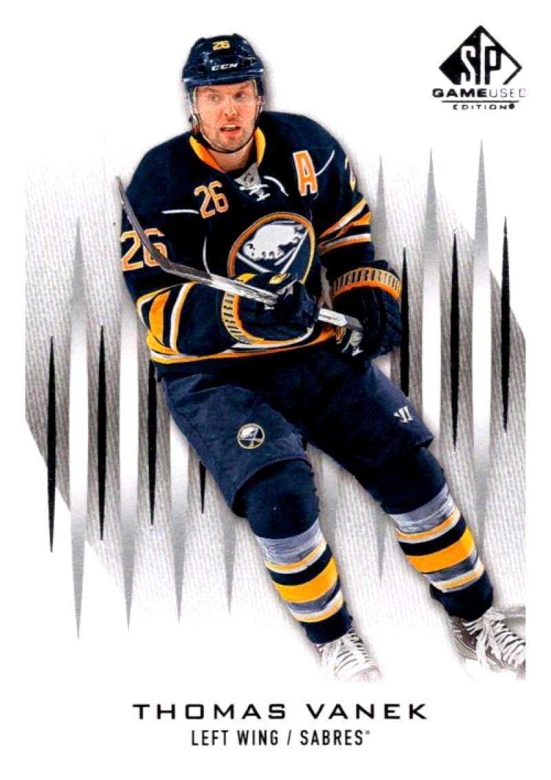 2013-14 Upper Deck SP Game Used #86 Thomas Vanek Buffalo Sabres V92999 Image 1